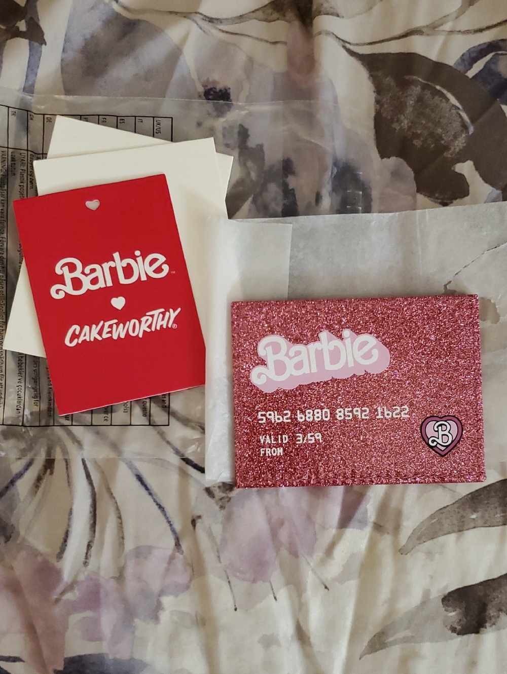 Barbie Card Holder Wallet